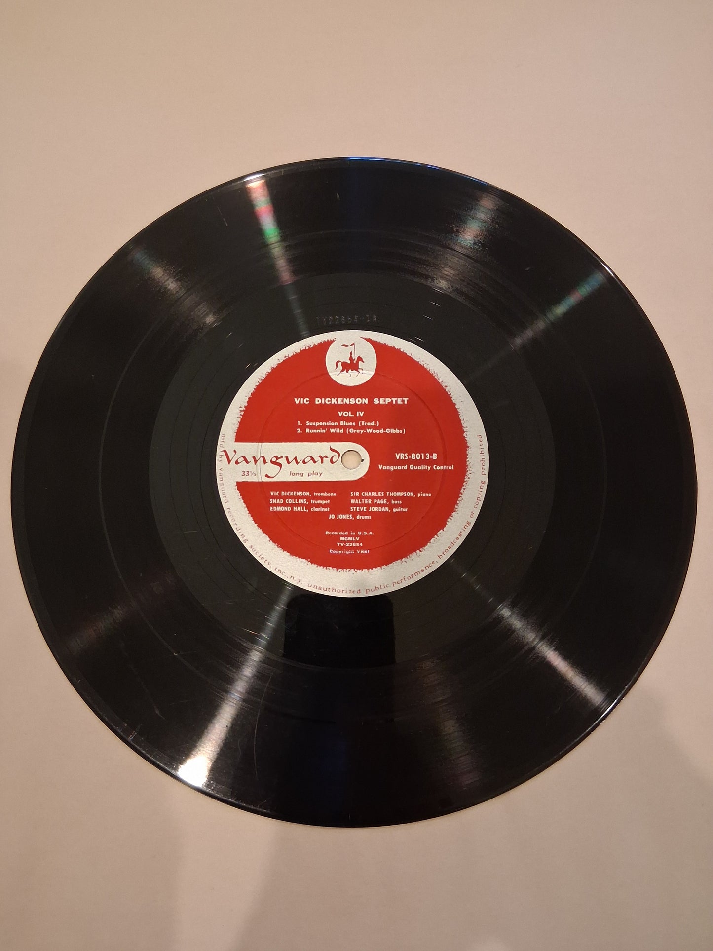 Vic Dickenson Septet – Vic Dickenson Septet Volume 4