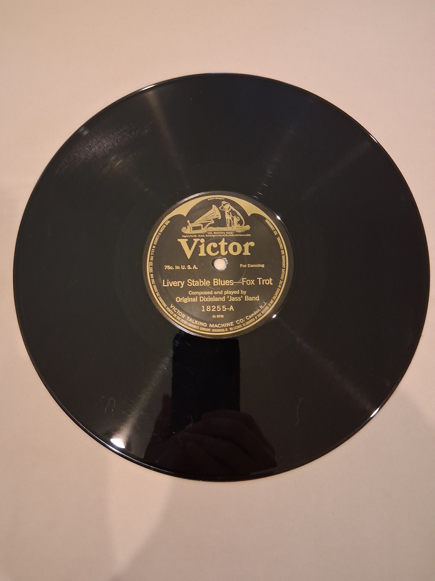 Original Dixieland 'Jass' Band – Livery Stable Blues / Original Dixieland One Step
