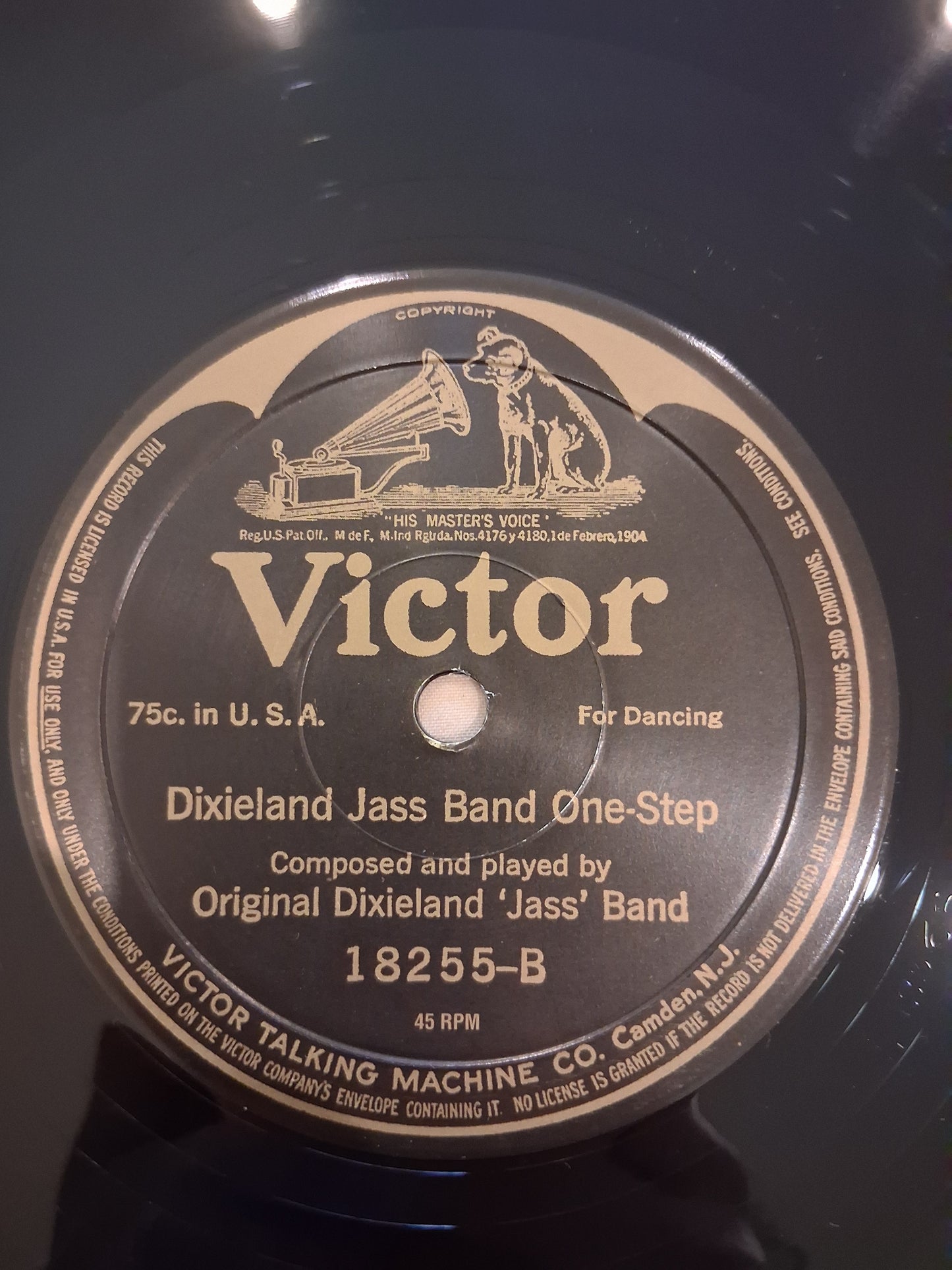 Original Dixieland 'Jass' Band – Livery Stable Blues / Original Dixieland One Step