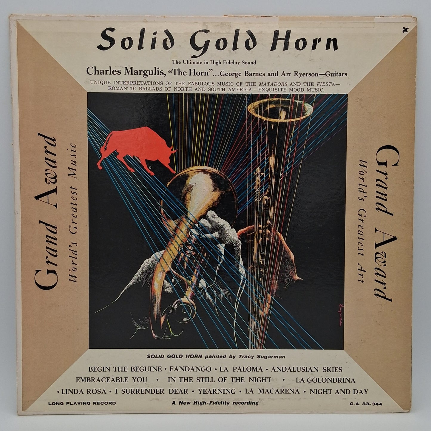 Charles Margulis, "The Horn"* – Solid Gold Horn