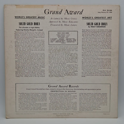 Charles Margulis, "The Horn"* – Solid Gold Horn