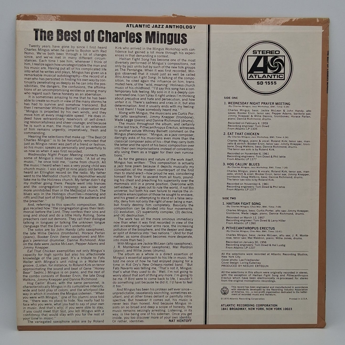 Charles Mingus – The Best Of Charles Mingus