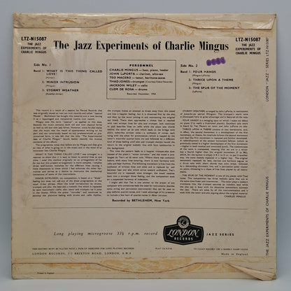 Charlie Mingus – The Jazz Experiments Of Charlie Mingus