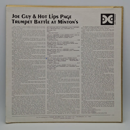 Joe Guy & Hot Lips Page – Trumpet Battle At Minton's