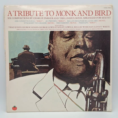 Thad Jones / George Adams / George Lewis / Stanley Cowell / Reggie Workman / Lenny White / Heiner Stadler – A Tribute To Monk And Bird
