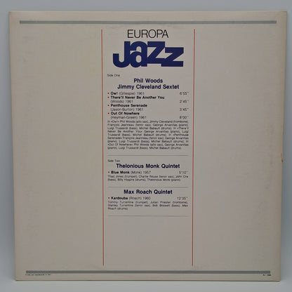 Thelonious Monk, Phil Woods, Jimmy Cleveland, Max Roach – Europa Jazz