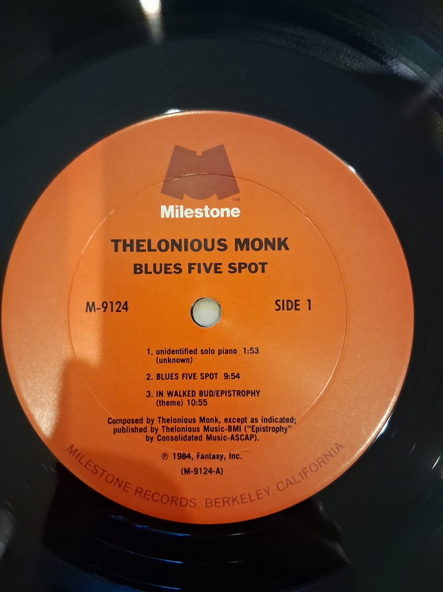 Thelonious Monk – Blues Five Spot