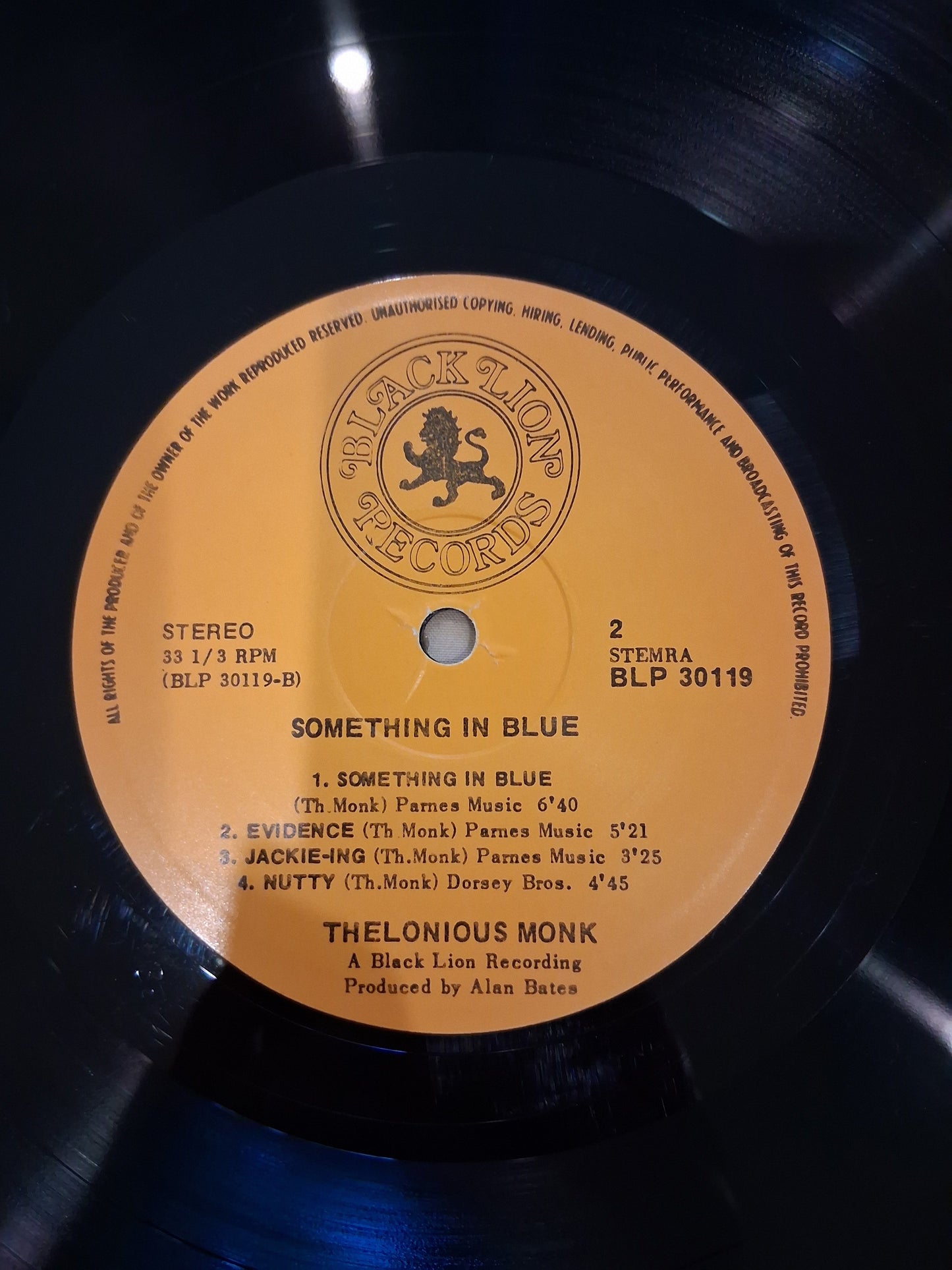 Thelonious Monk – Something In Blue