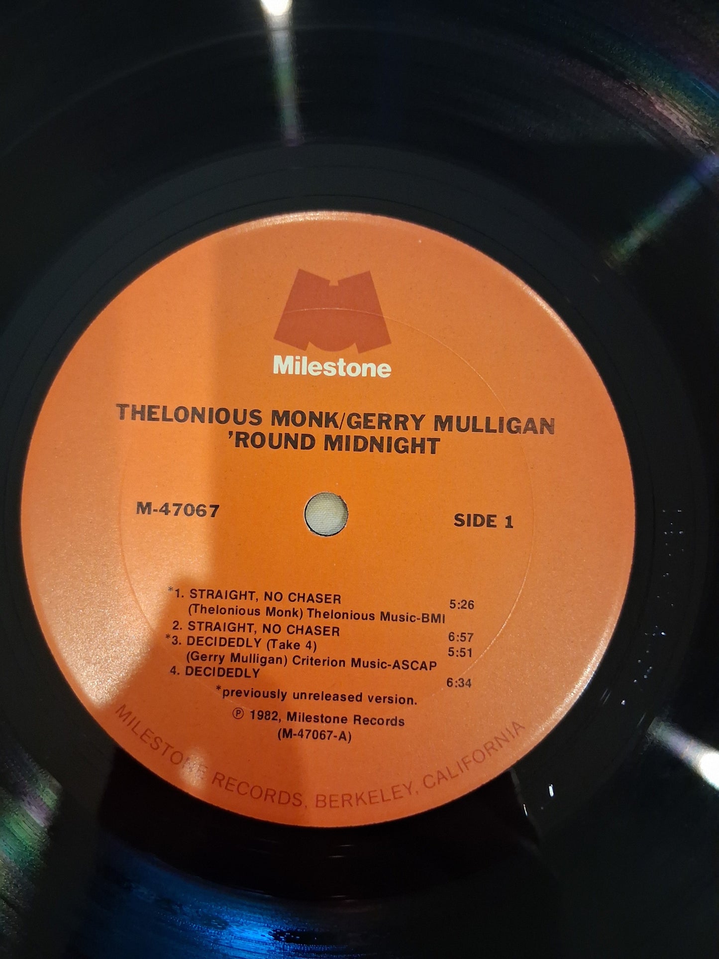 Thelonious Monk / Gerry Mulligan – 'Round Midnight