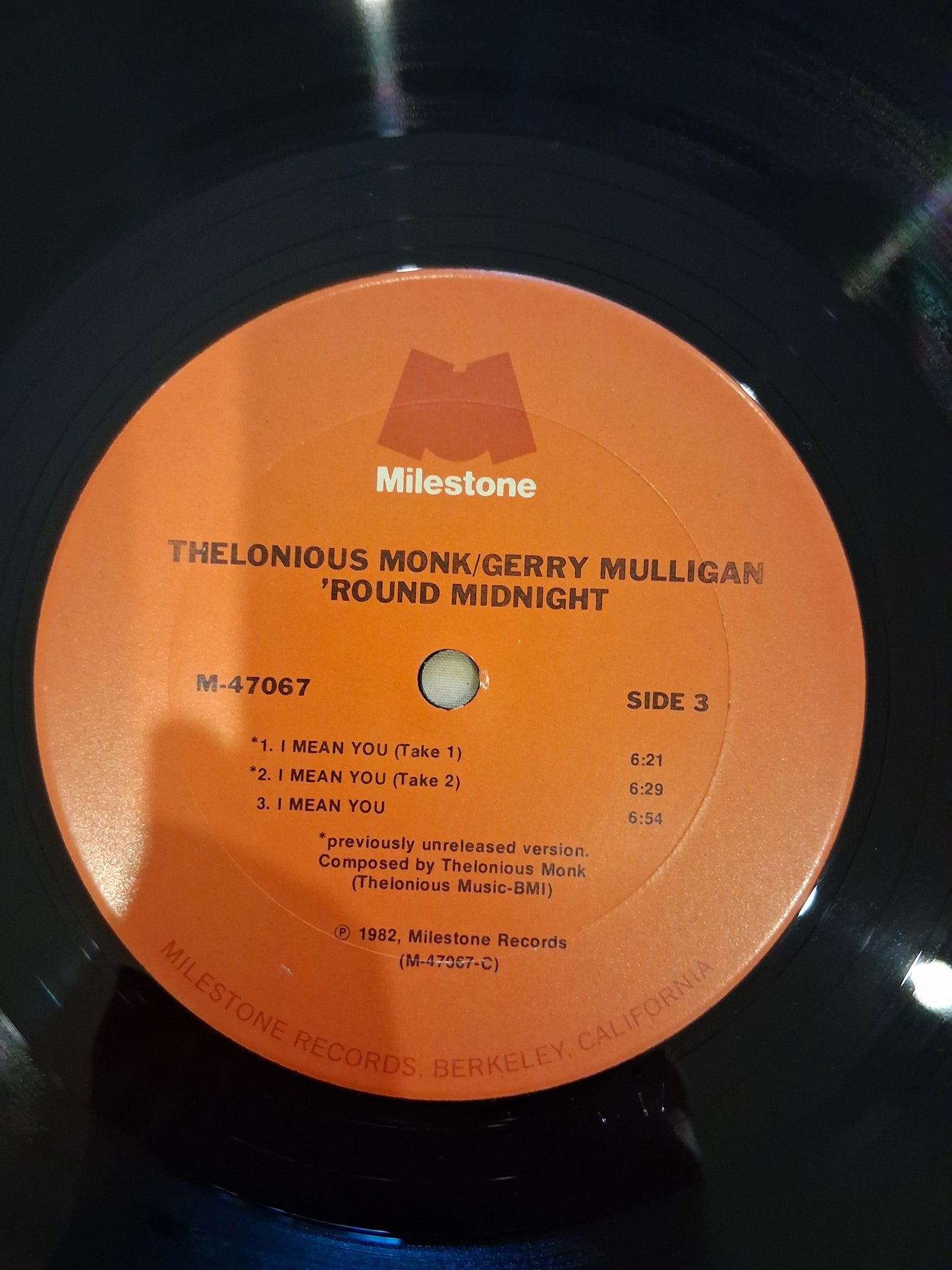 Thelonious Monk / Gerry Mulligan – 'Round Midnight