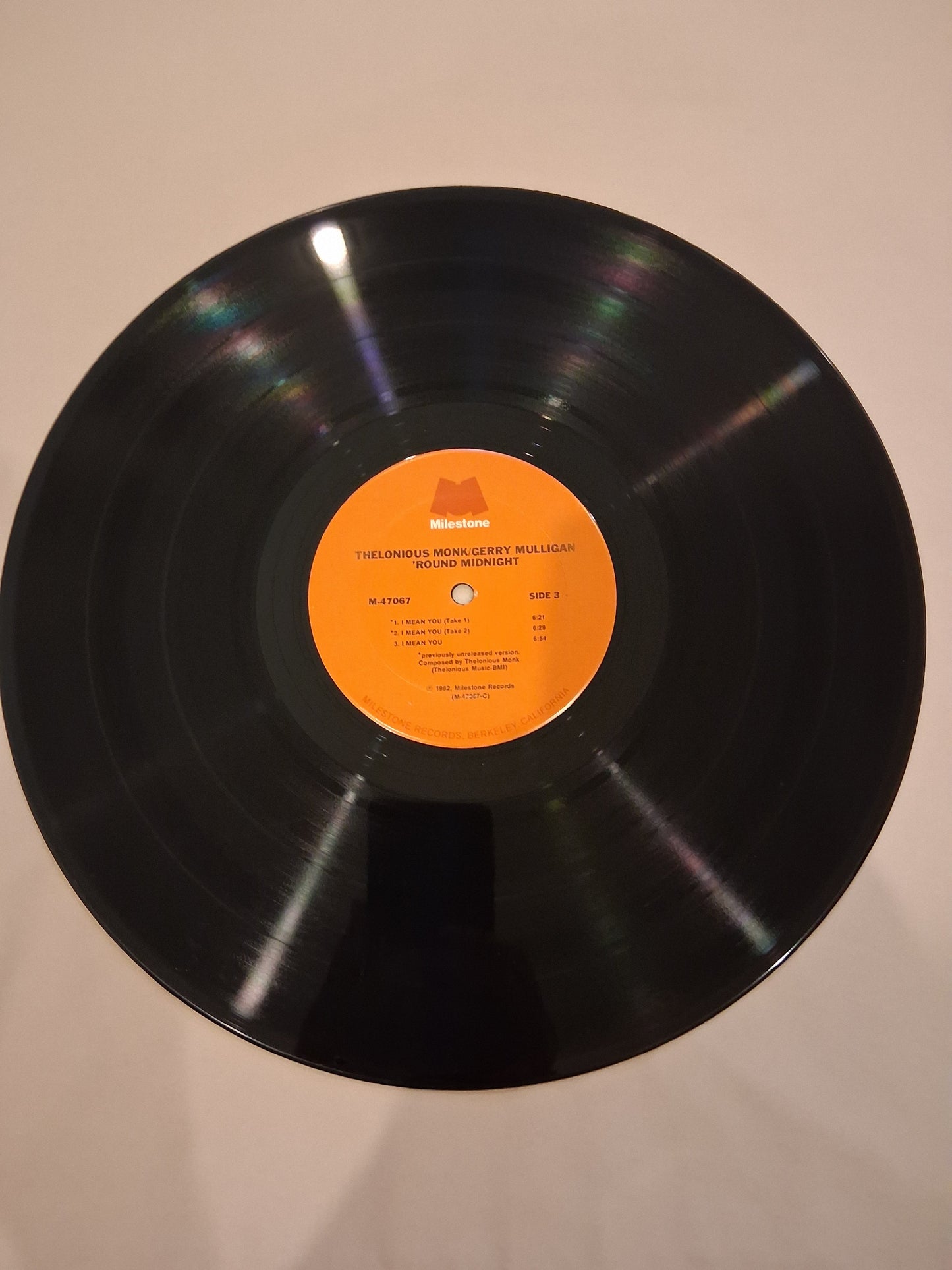 Thelonious Monk / Gerry Mulligan – 'Round Midnight