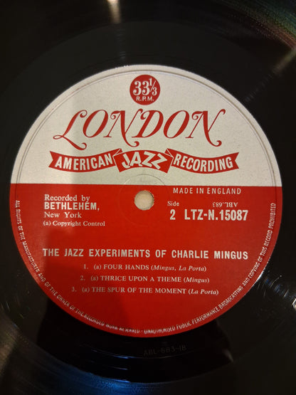 Charlie Mingus – The Jazz Experiments Of Charlie Mingus