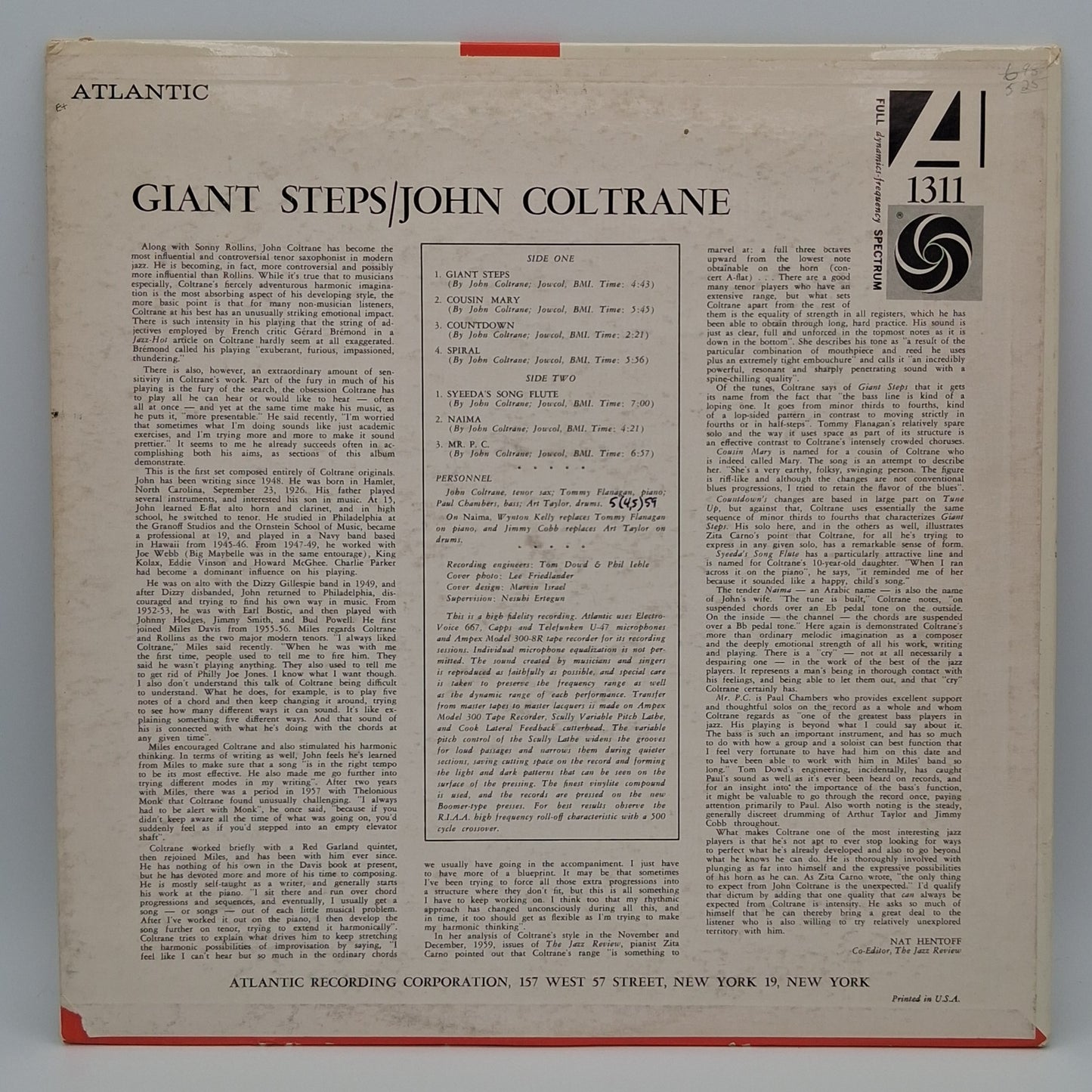 John Coltrane – Giant Steps