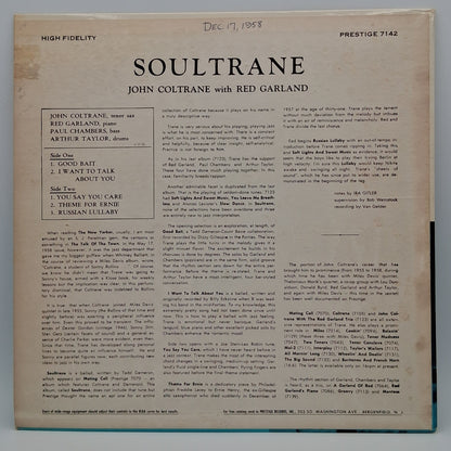 John Coltrane With Red Garland – Soultrane