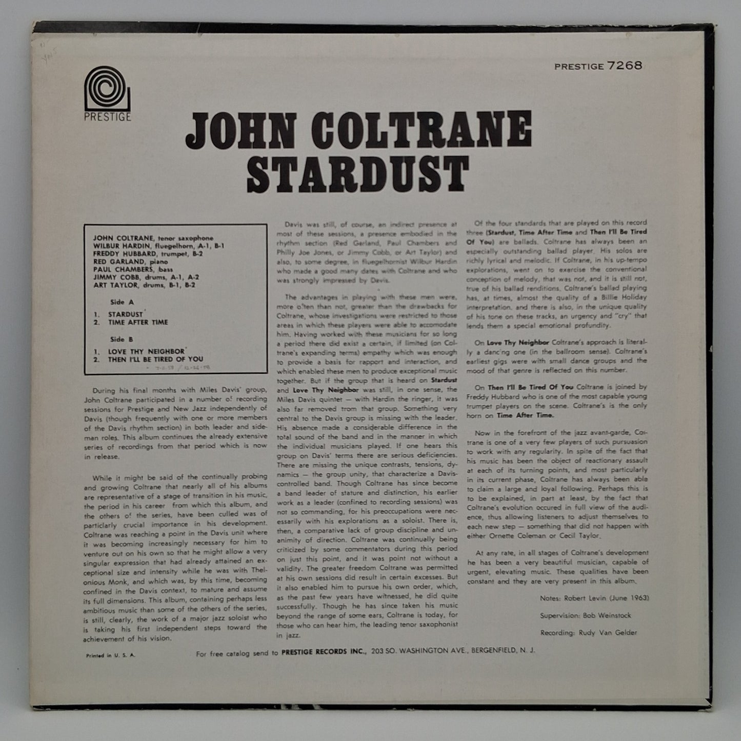 John Coltrane – Stardust
