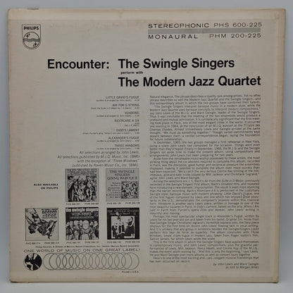 The Swingle Singers, The Modern Jazz Quartet – Encounter: The Swingle Singers Perform With The Modern Jazz Quartet