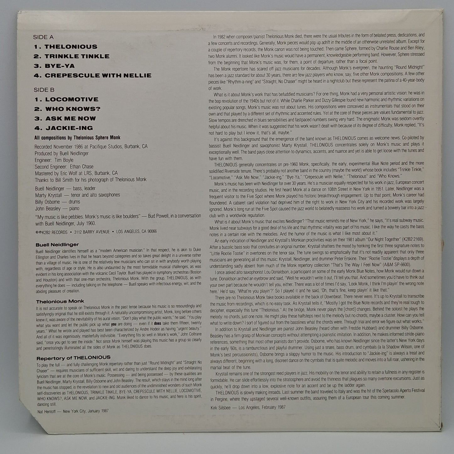 Thelonious – Thelonious