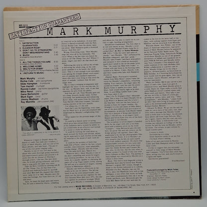 Mark Murphy – Satisfaction Guaranteed