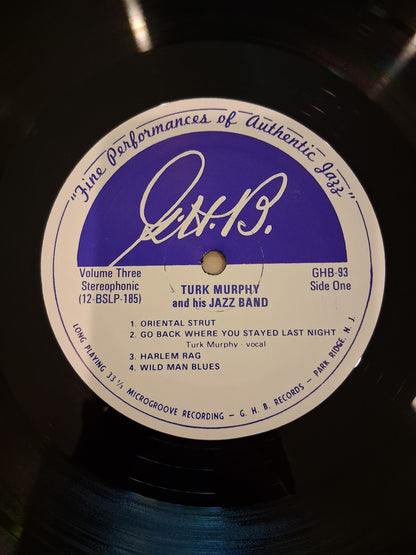 Turk Murphy & His San Francisco Jazz Band – In Concert - Vol. 3