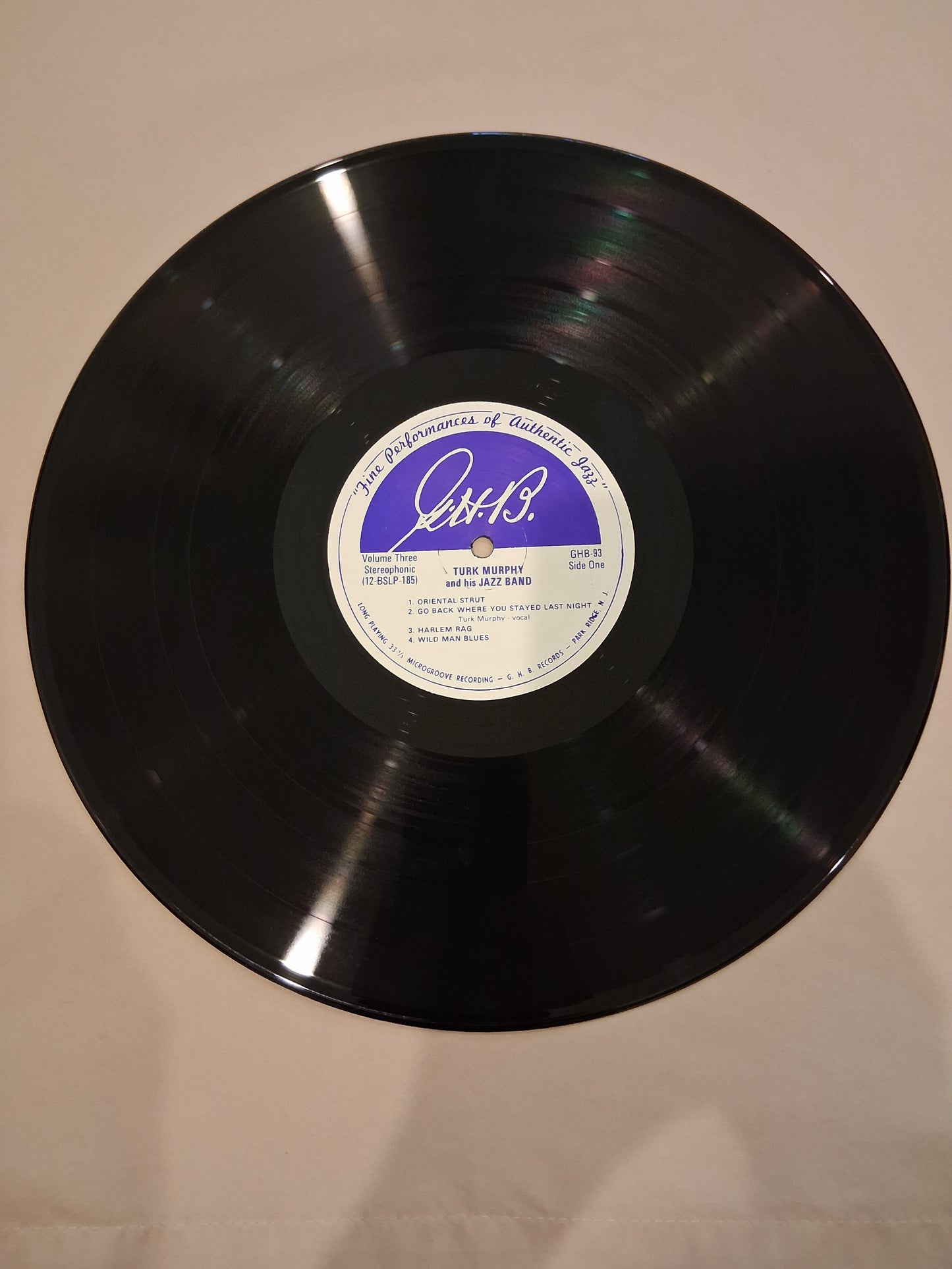 Turk Murphy & His San Francisco Jazz Band – In Concert - Vol. 3