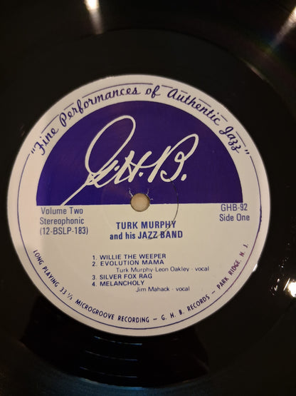 Turk Murphy & His San Francisco Jazz Band – In Concert Vol. 2