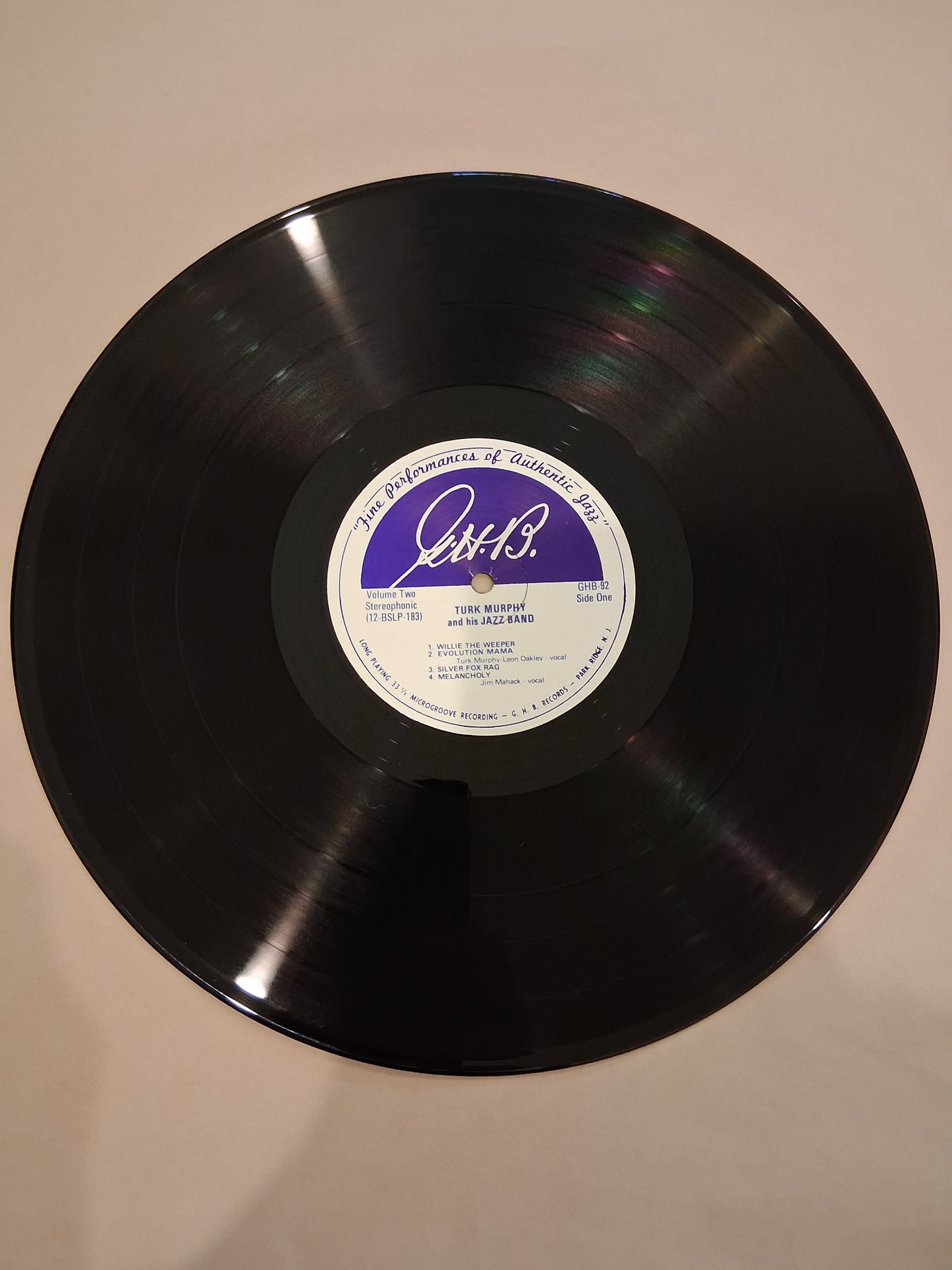 Turk Murphy & His San Francisco Jazz Band – In Concert Vol. 2