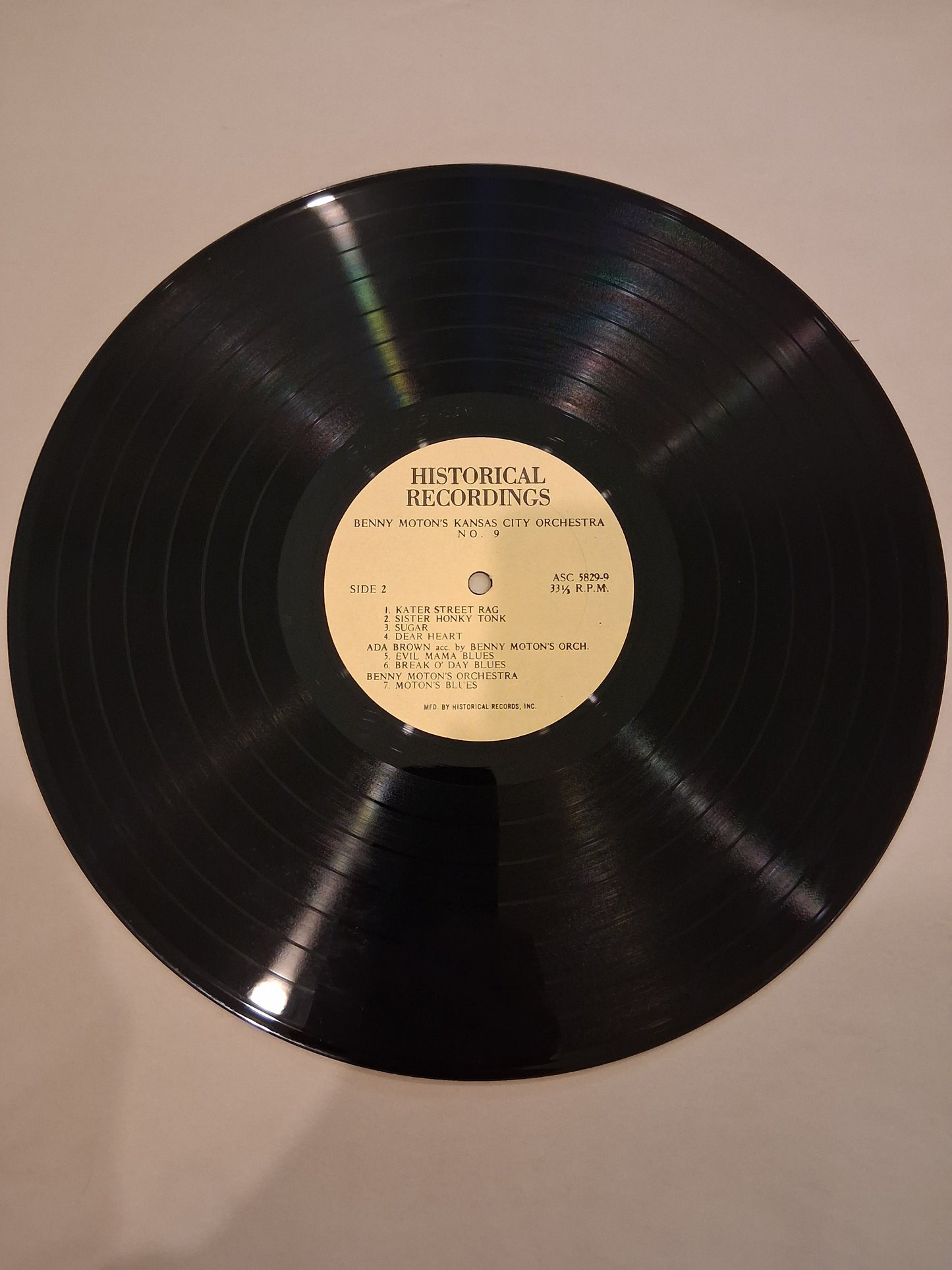Bennie Moten's Kansas City Orchestra – Bennie Moten's Kansas City Orchestra 1923-1929