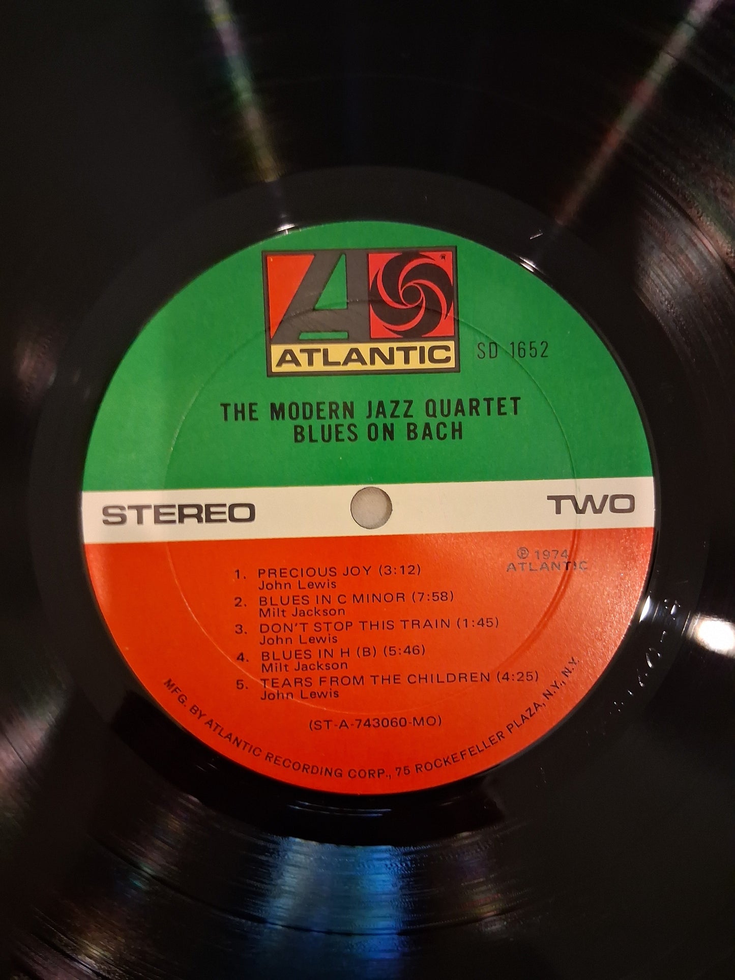 The Modern Jazz Quartet – Blues On Bach