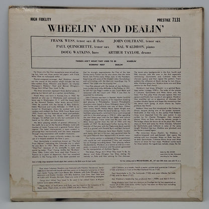 Frank Wess, John Coltrane, Paul Quinichette, Mal Waldron, Doug Watkins, Arthur Taylor – Wheelin' & Dealin'