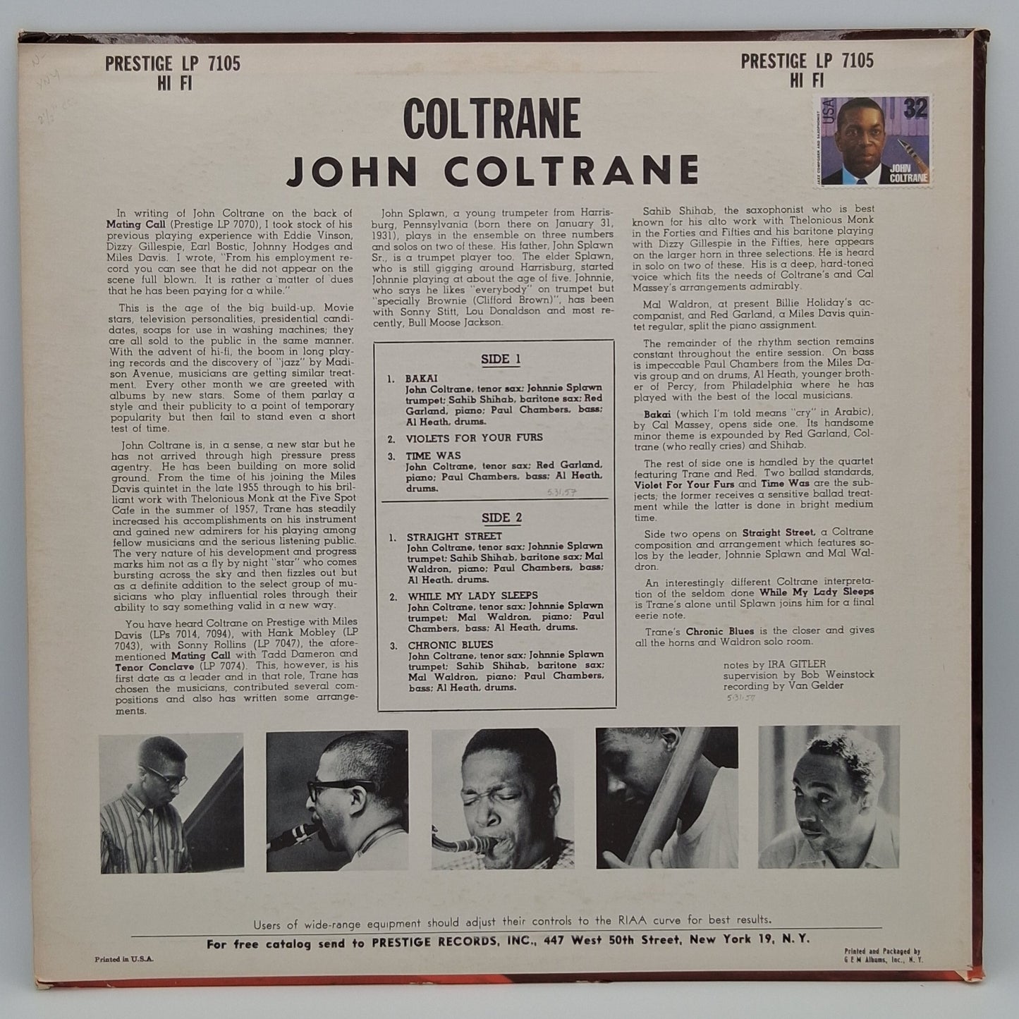 John Coltrane – Coltrane