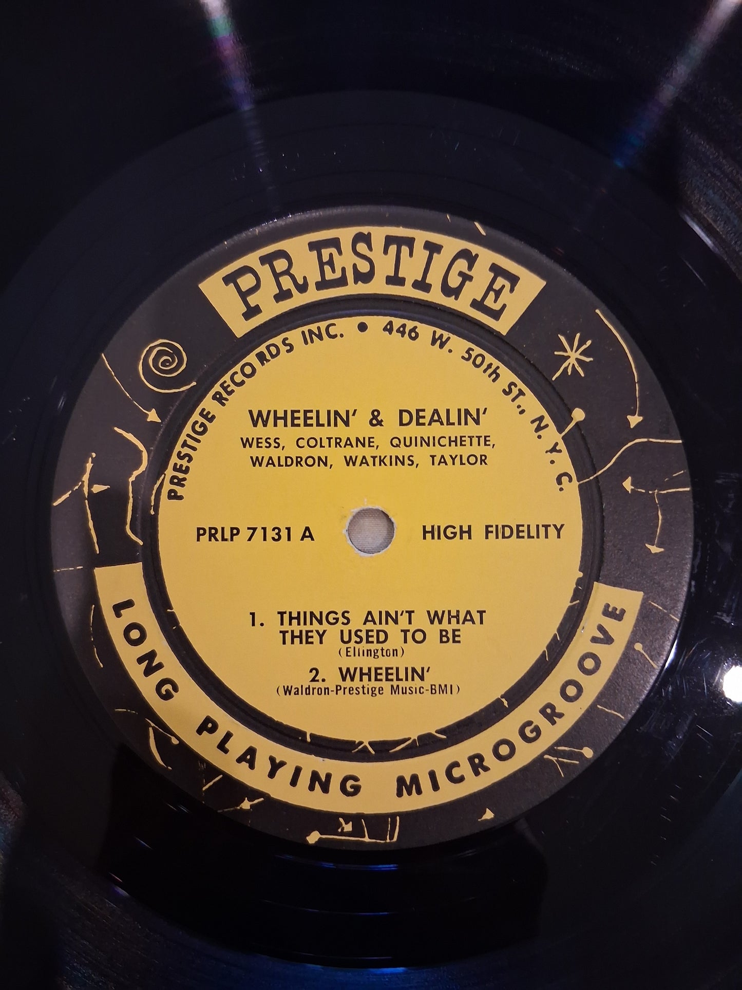 Frank Wess, John Coltrane, Paul Quinichette, Mal Waldron, Doug Watkins, Arthur Taylor – Wheelin' & Dealin'