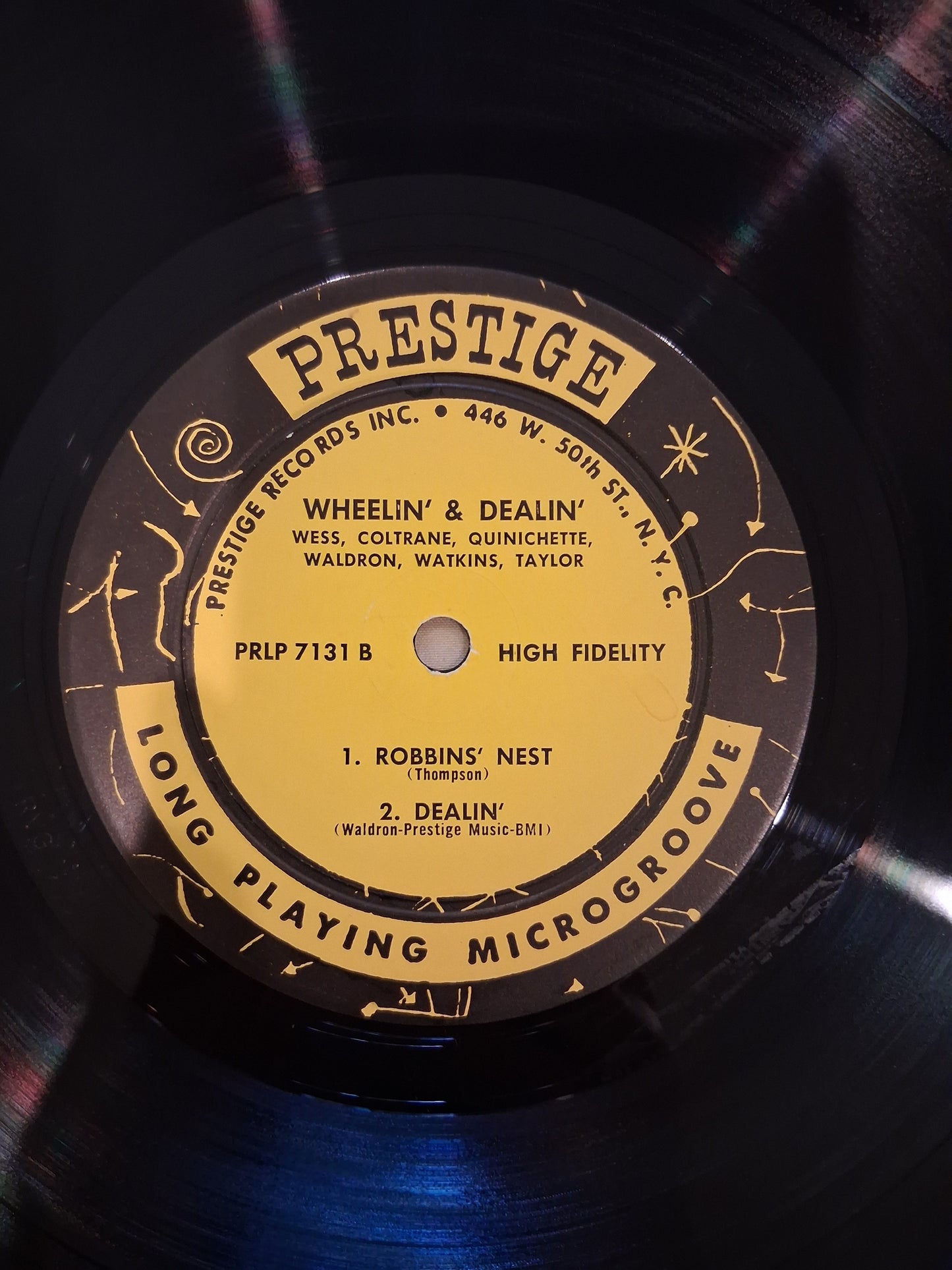Frank Wess, John Coltrane, Paul Quinichette, Mal Waldron, Doug Watkins, Arthur Taylor – Wheelin' & Dealin'