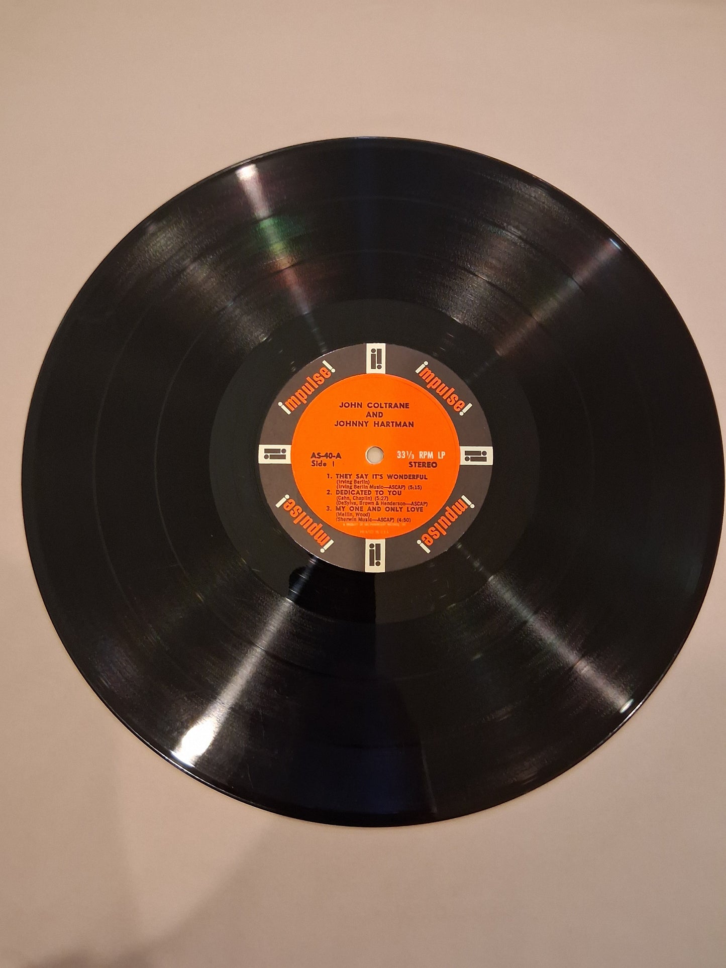 John Coltrane And Johnny Hartman – John Coltrane And Johnny Hartman