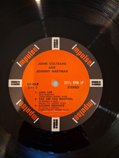 John Coltrane And Johnny Hartman – John Coltrane And Johnny Hartman
