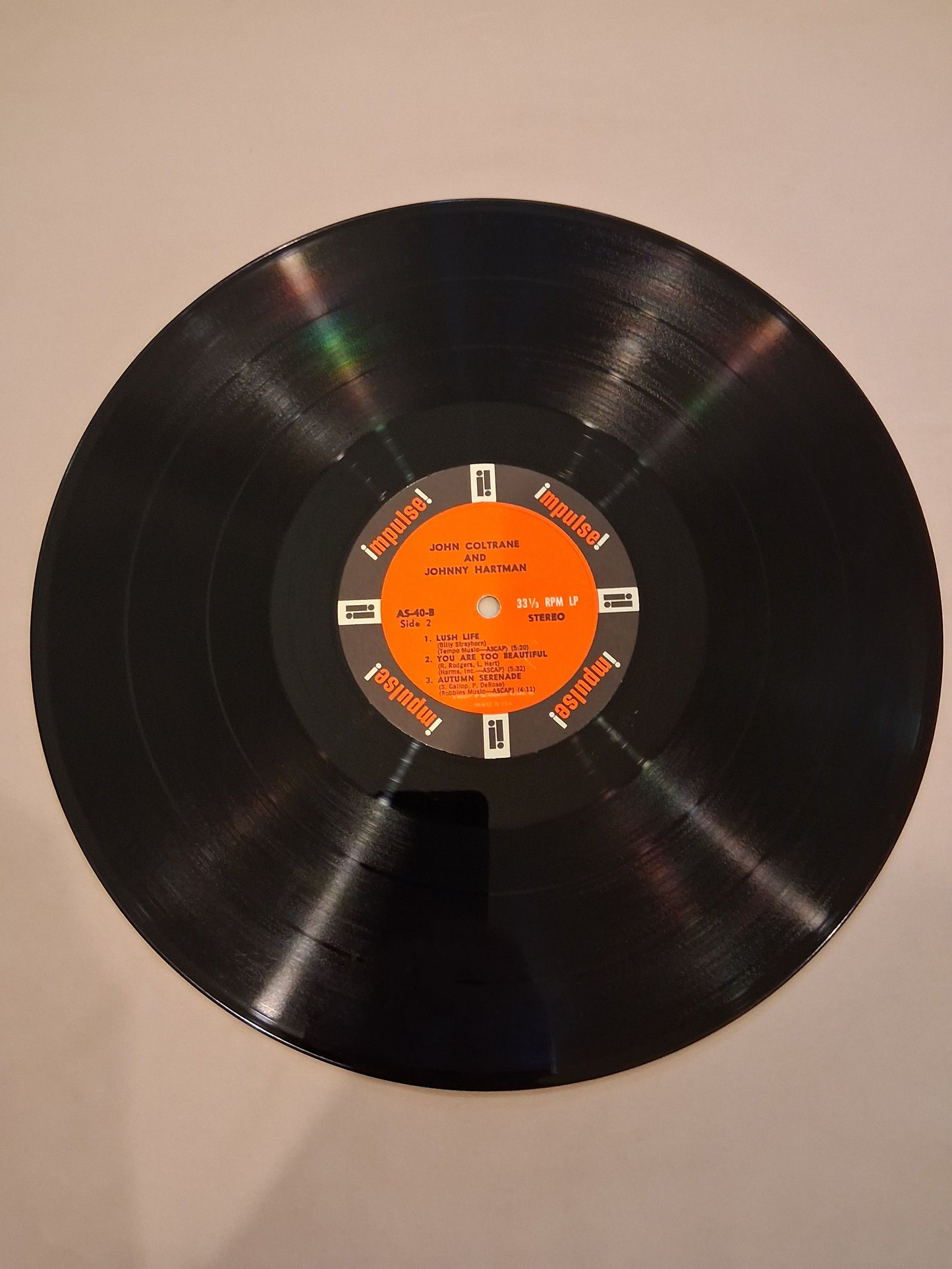 John Coltrane And Johnny Hartman – John Coltrane And Johnny Hartman