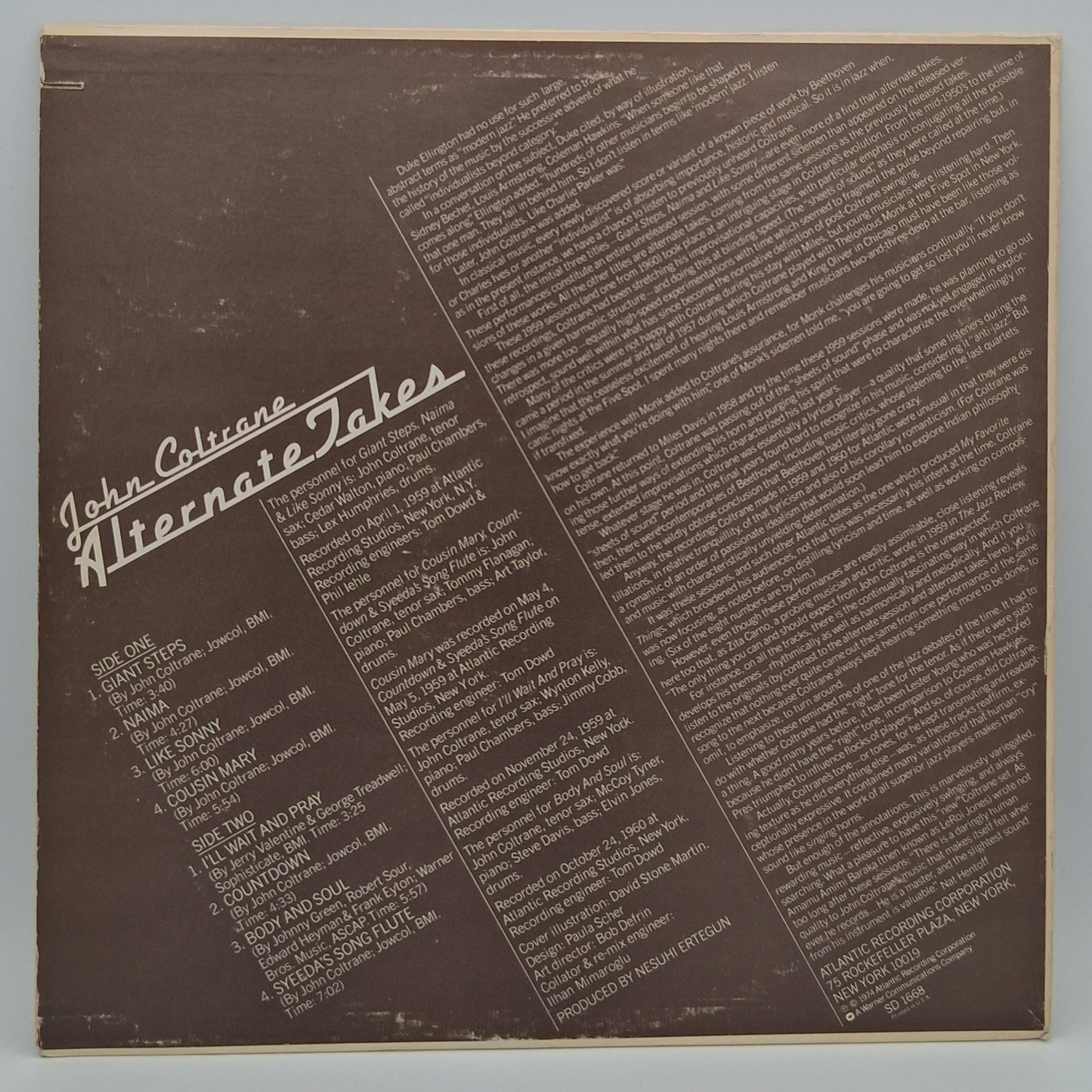 John Coltrane – Alternate Takes