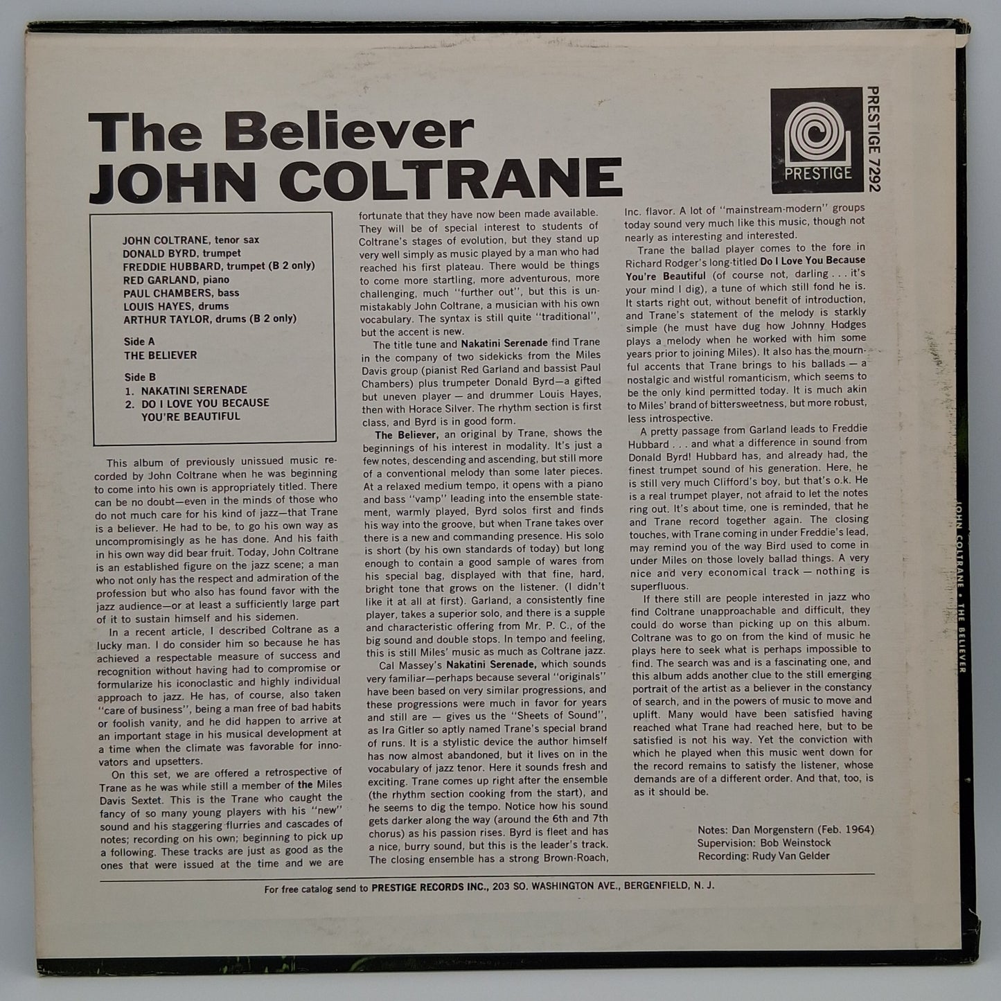 John Coltrane – The Believer