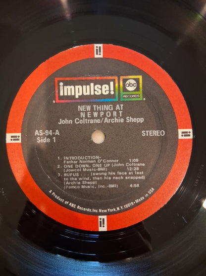 John Coltrane / Archie Shepp – New Thing At Newport