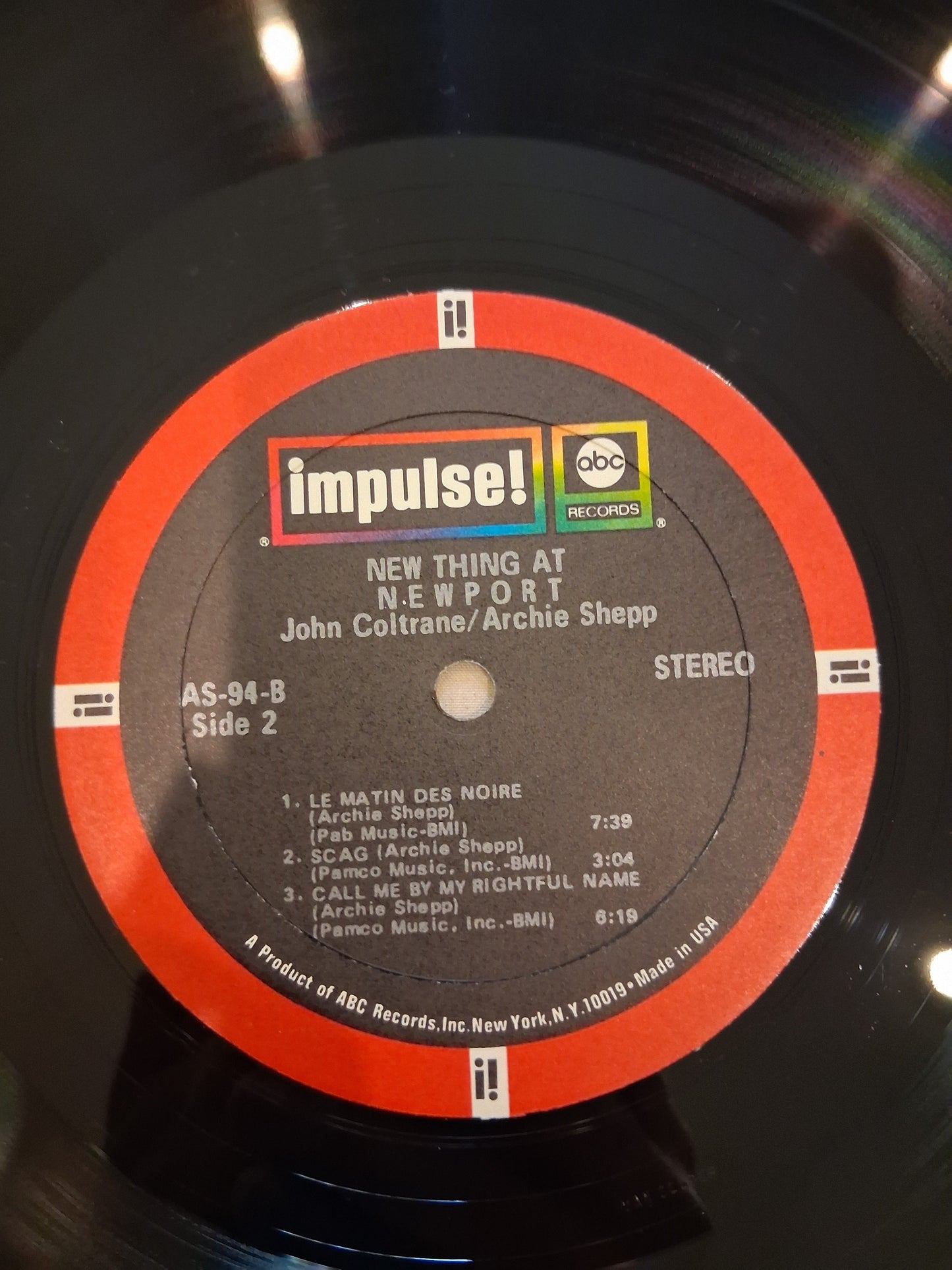 John Coltrane / Archie Shepp – New Thing At Newport
