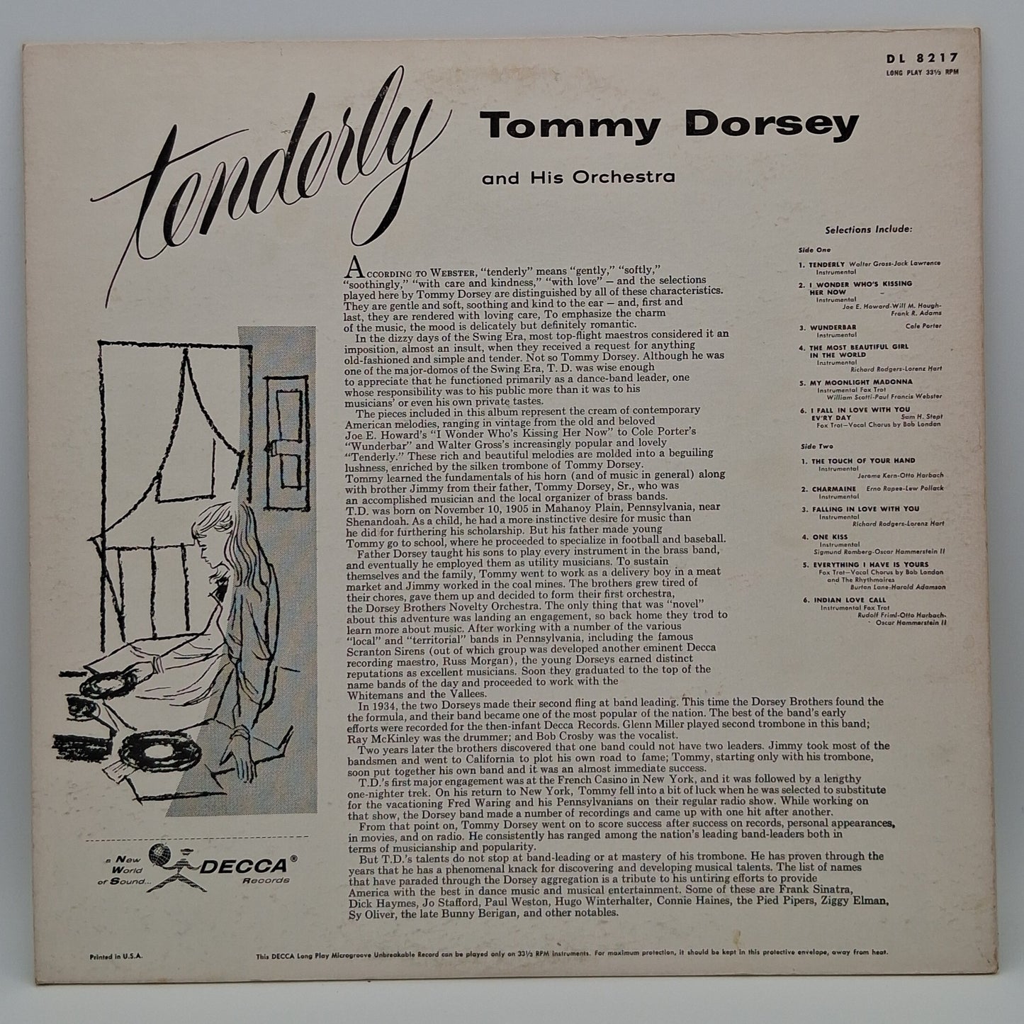 Tommy Dorsey And His Orchestra – Tenderly