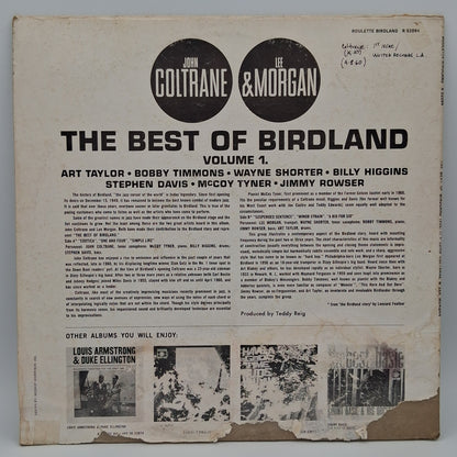 John Coltrane & Lee Morgan – The Best Of Birdland: Volume 1.