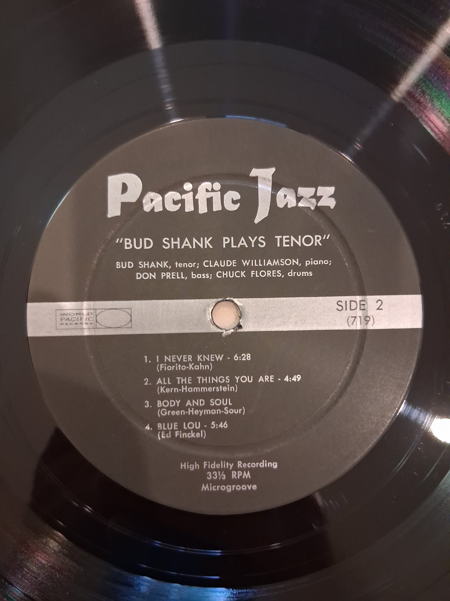 Bud Shank – Plays Tenor