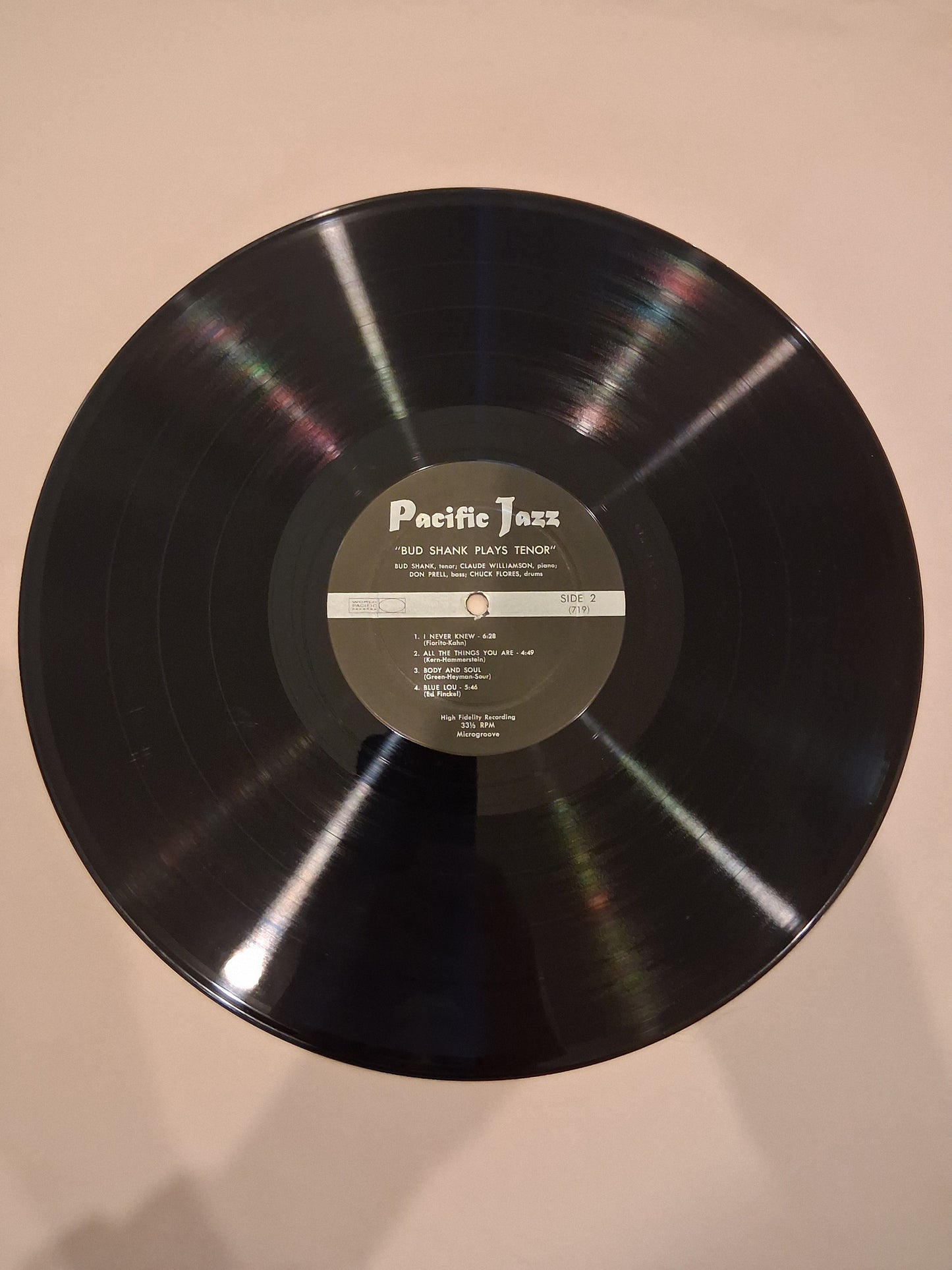 Bud Shank – Plays Tenor