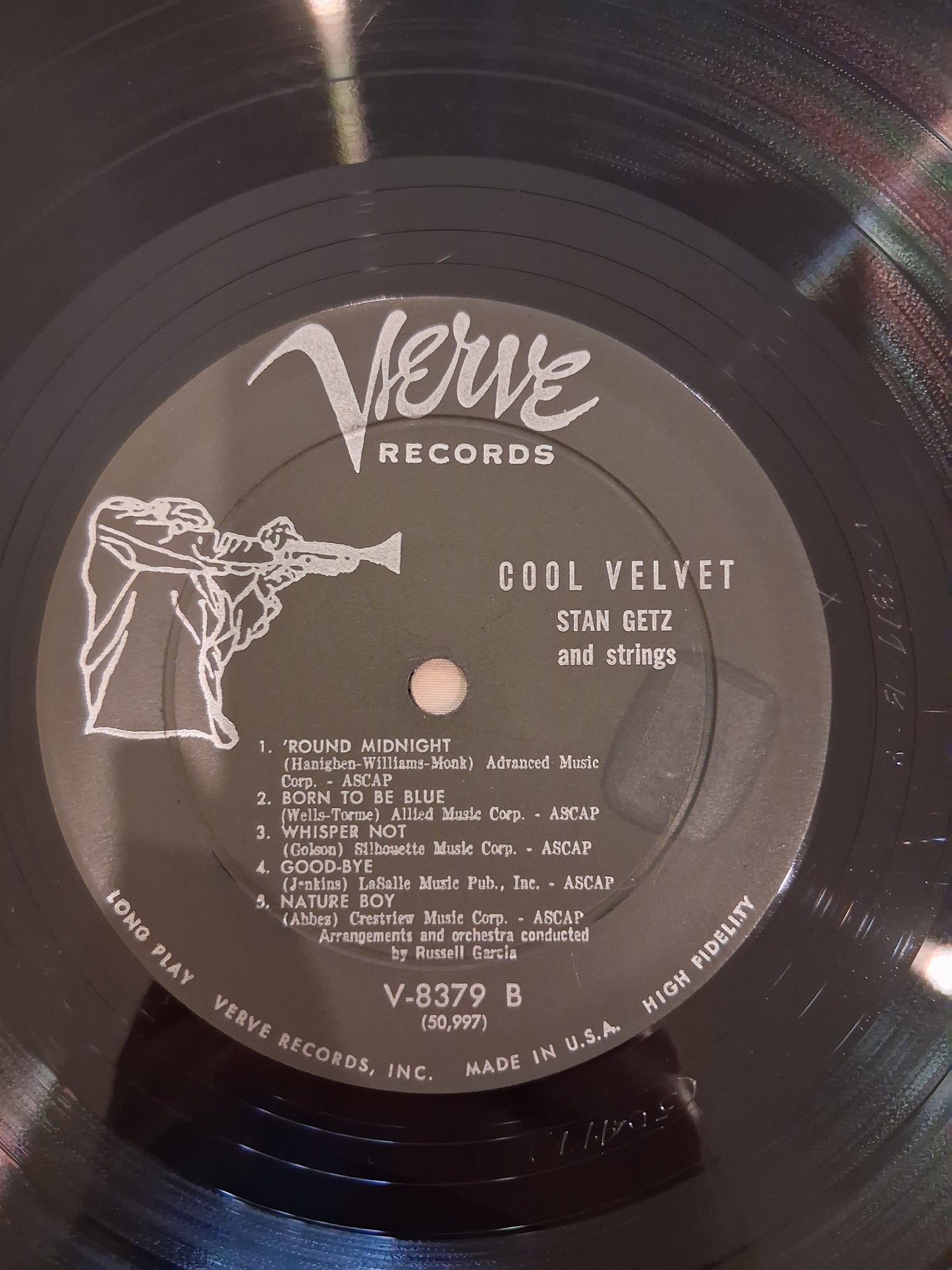 Stan Getz And Strings – Cool Velvet