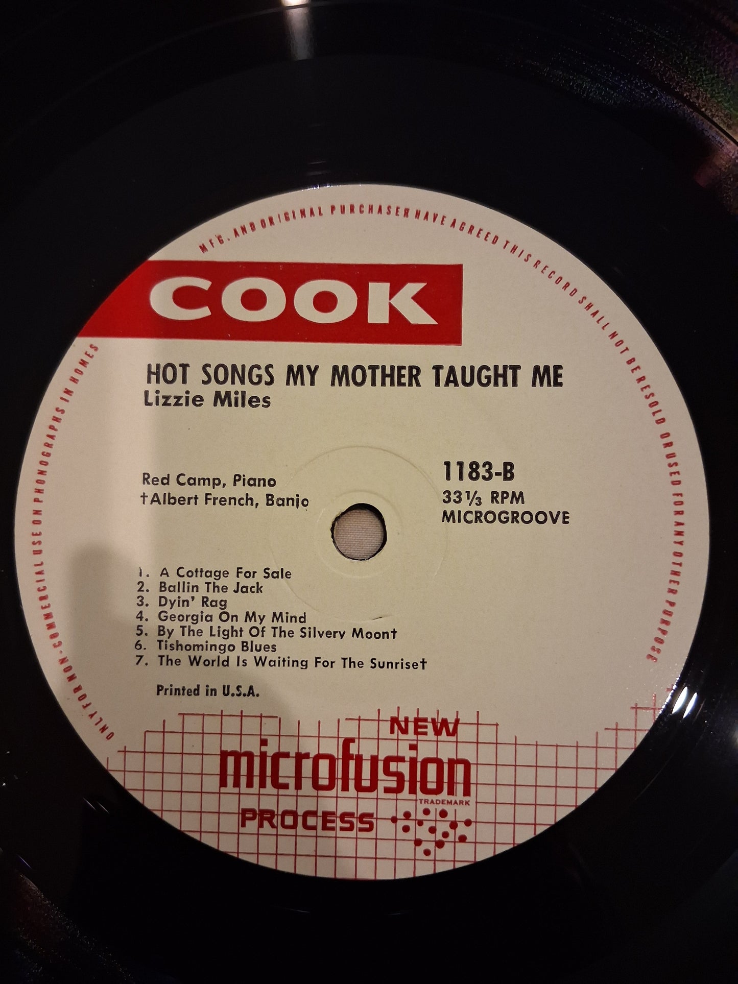 Lizzy Miles With Tony Almerico's Band – Hot Songs My Mother Taught Me