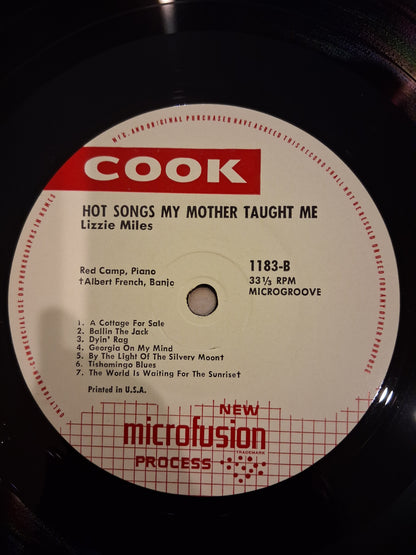 Lizzy Miles With Tony Almerico's Band – Hot Songs My Mother Taught Me