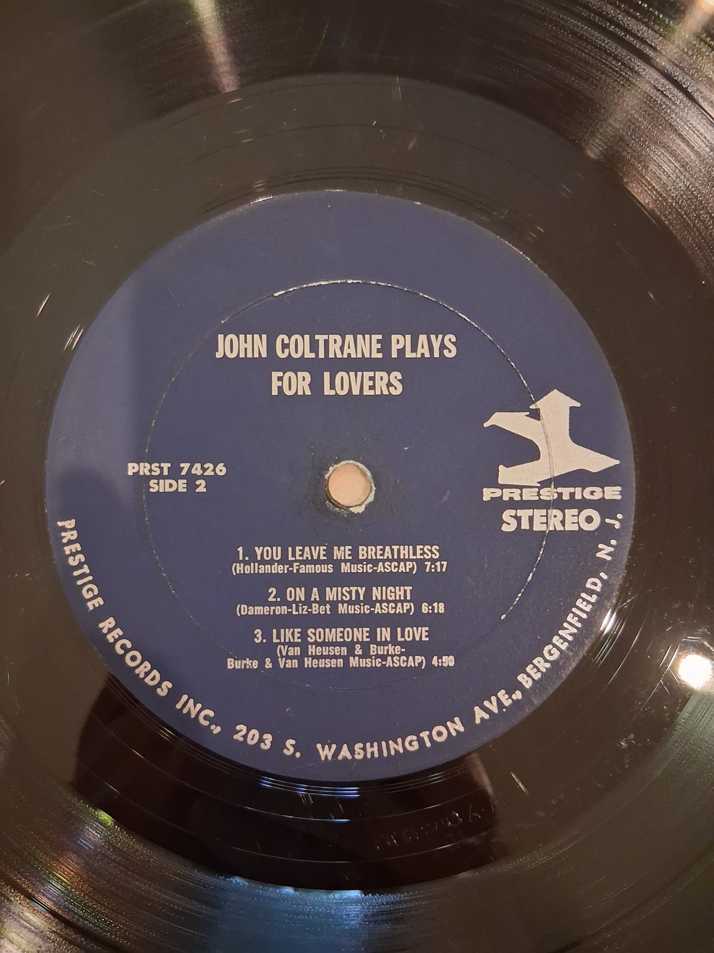 John Coltrane – John Coltrane Plays For Lovers