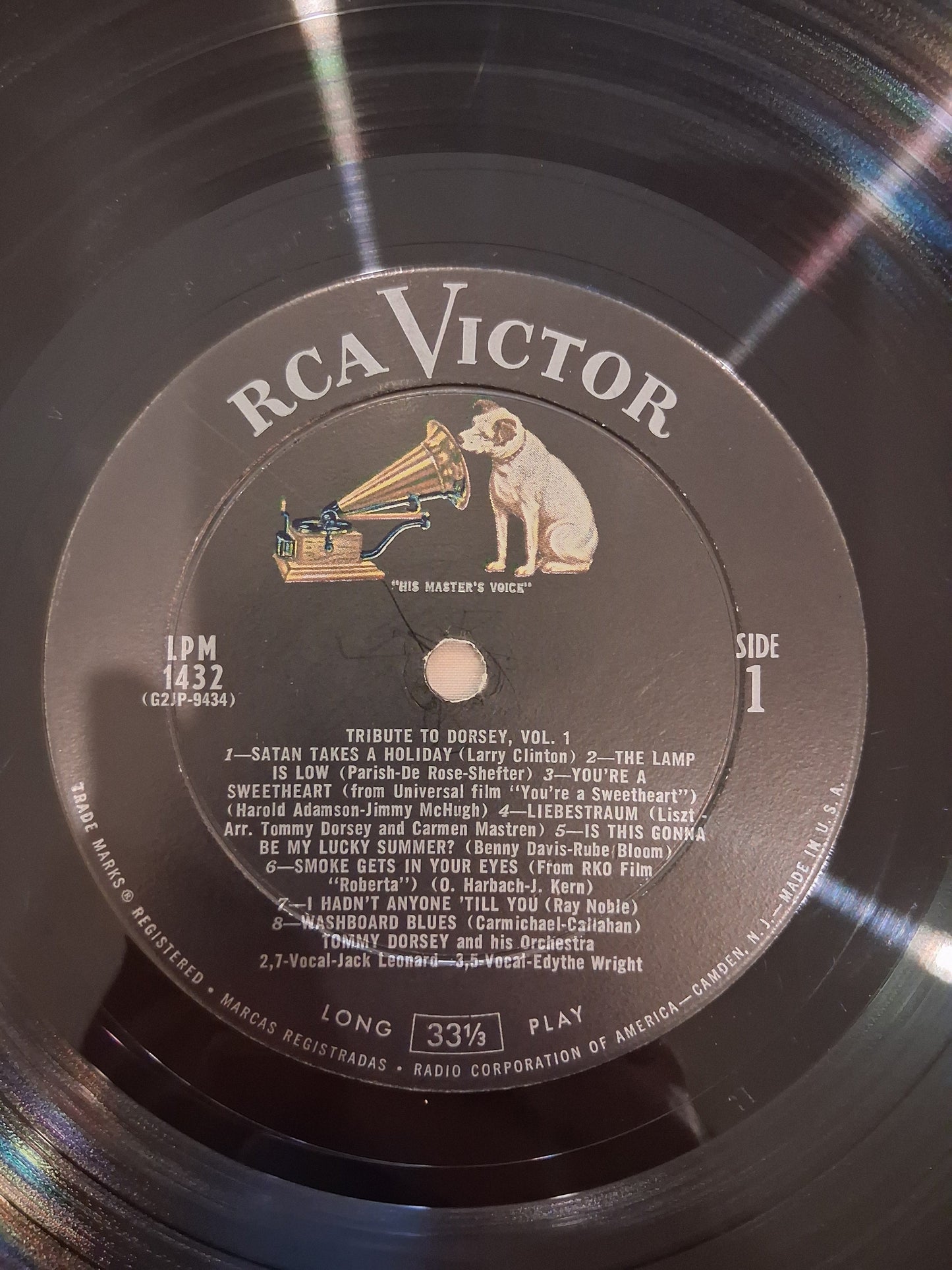 Tommy Dorsey And His Orchestra – Tribute To Dorsey Vol. 1