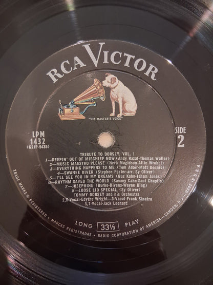 Tommy Dorsey And His Orchestra – Tribute To Dorsey Vol. 1
