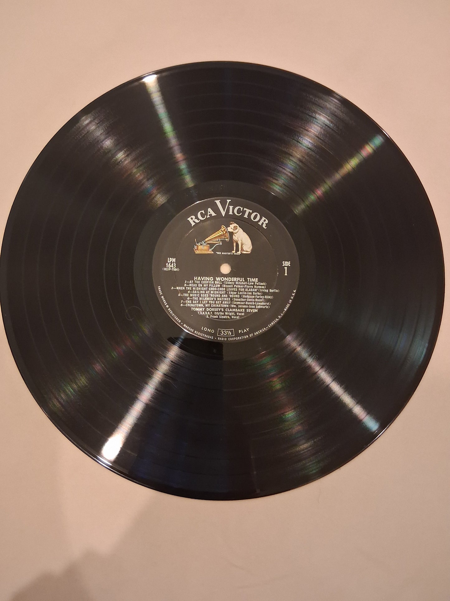 Tommy Dorsey And His Clambake Seven – Having Wonderful Time